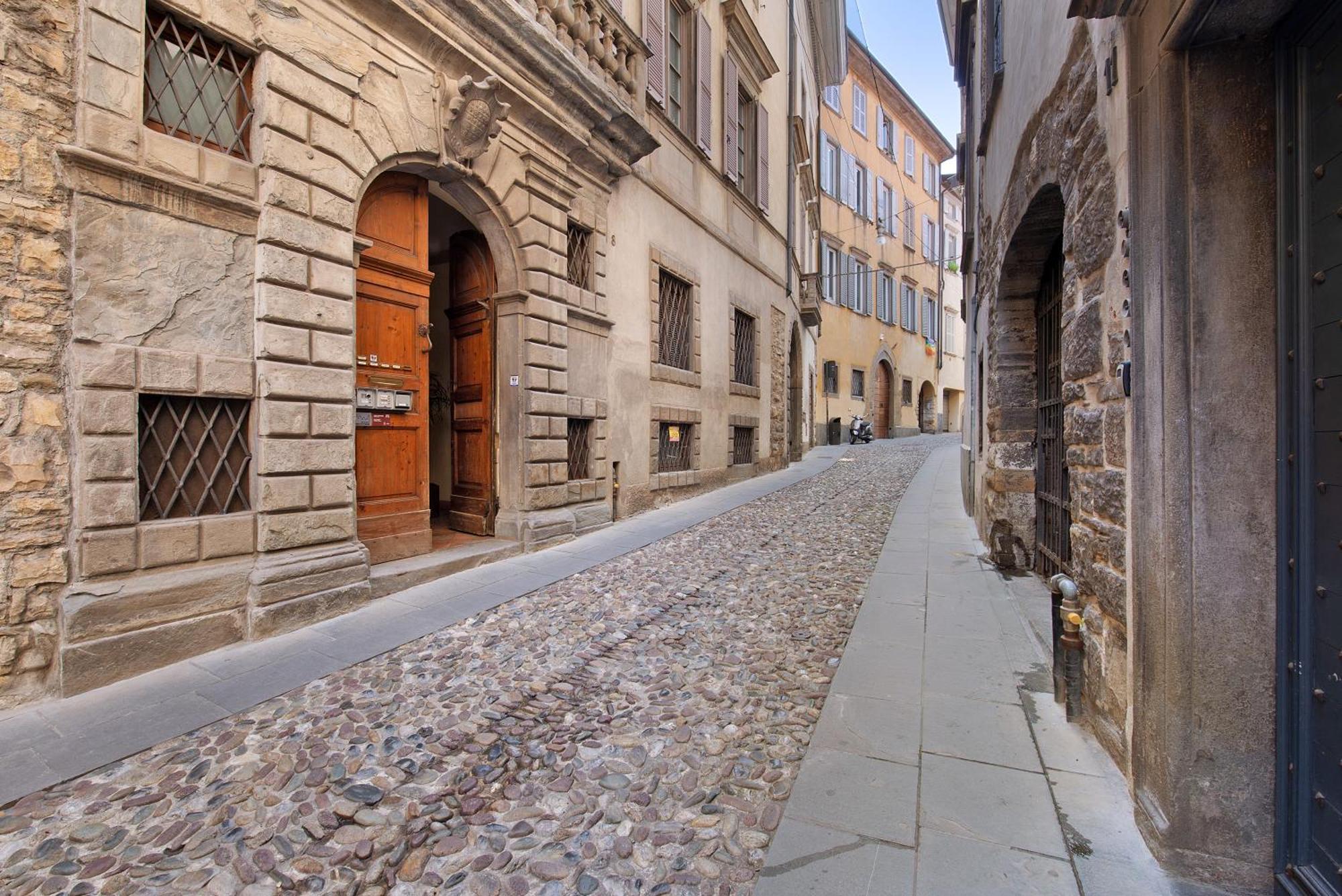 Apartmán Penthouse In Citta Alta - Bergamo Exteriér fotografie